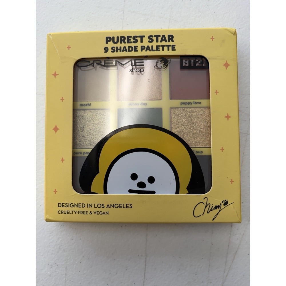 The Creme Shop Purest Star 9Color Pressed Powder Palette  Cruelty-Free NEW